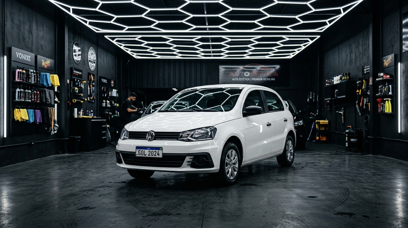 Carro popular brasileiro impecável na Pixel Zone