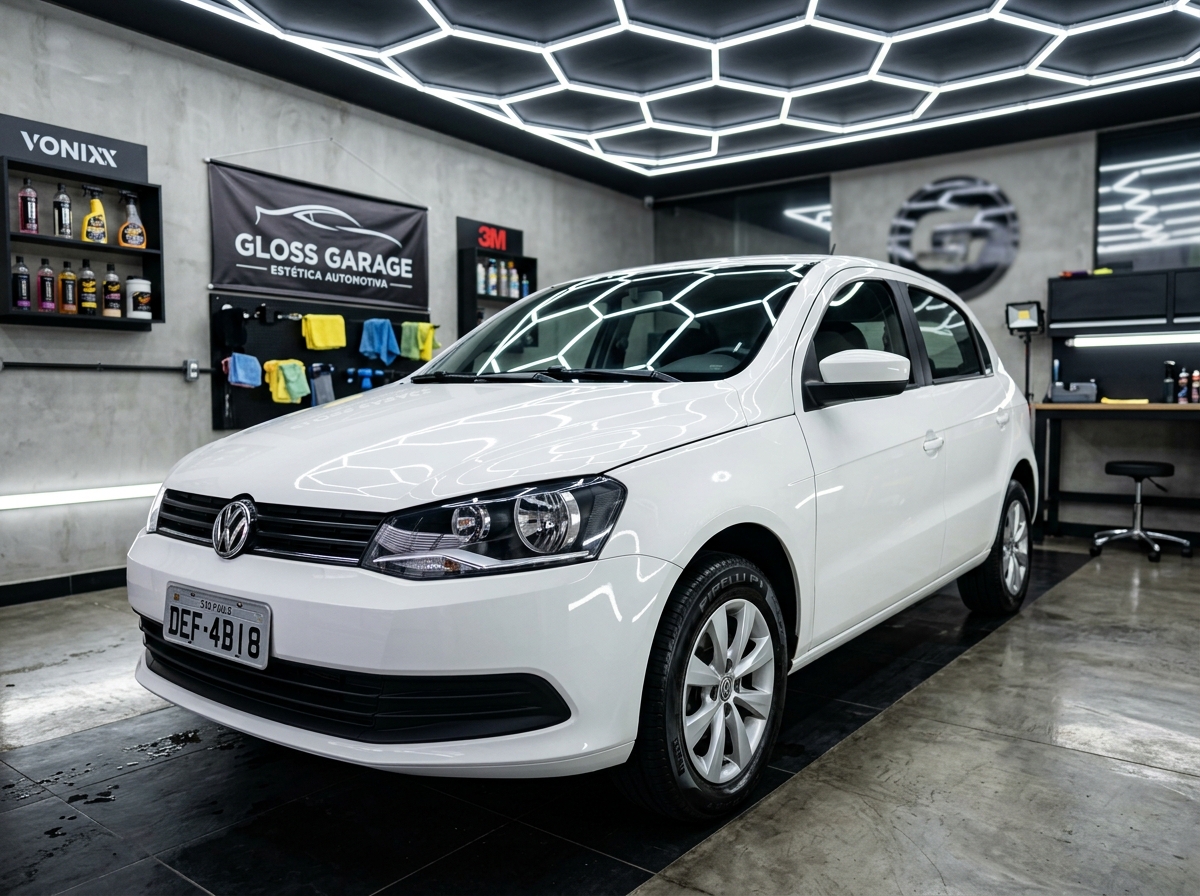 Lavagem Snow Foam no VW Gol